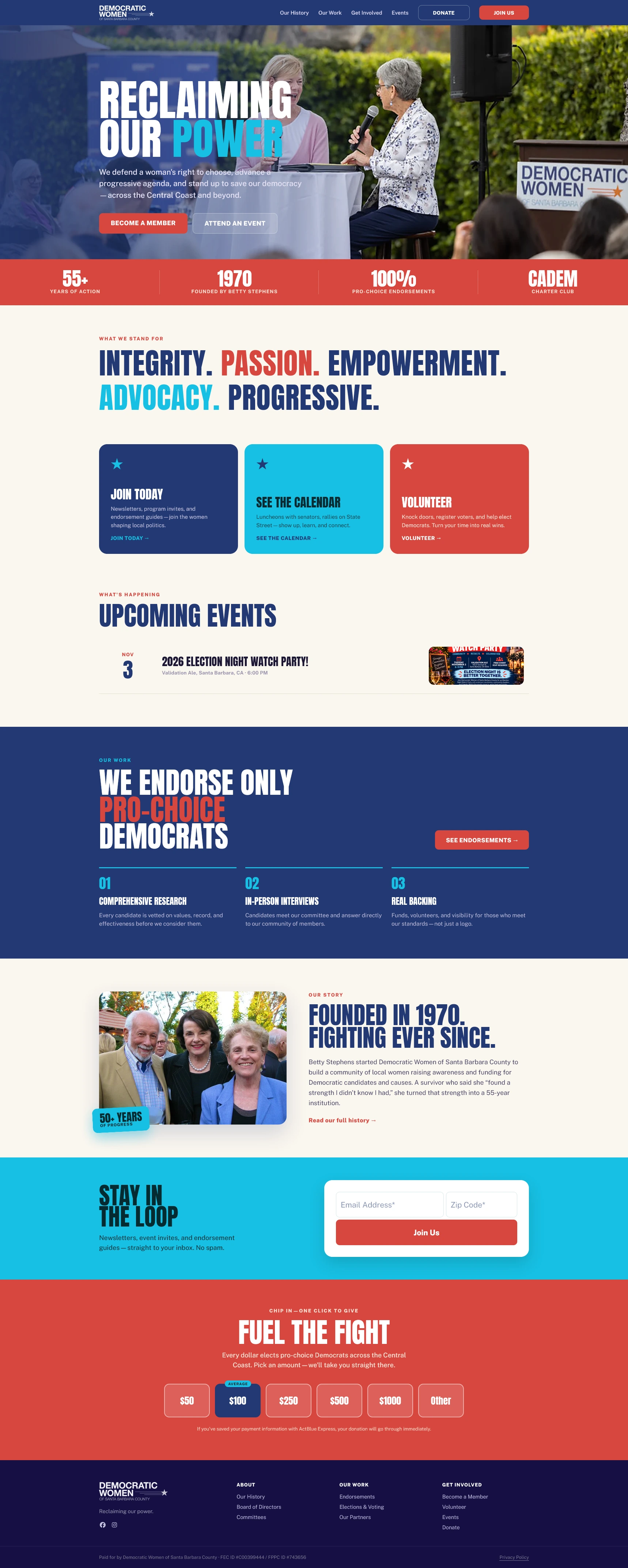 Democratic Women of Santa Barbara County